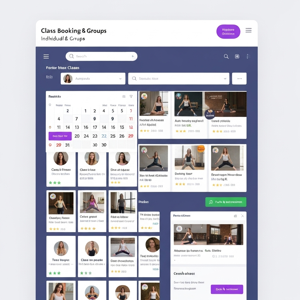 Booking & Classes Platform